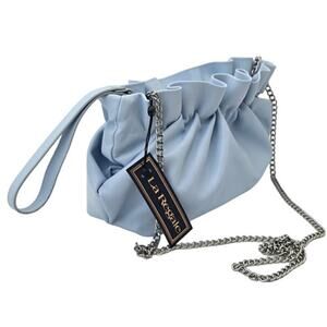 La Regale Autumn Faux Fur Convertible Wristlet to Crossbody Dumpling Handbag